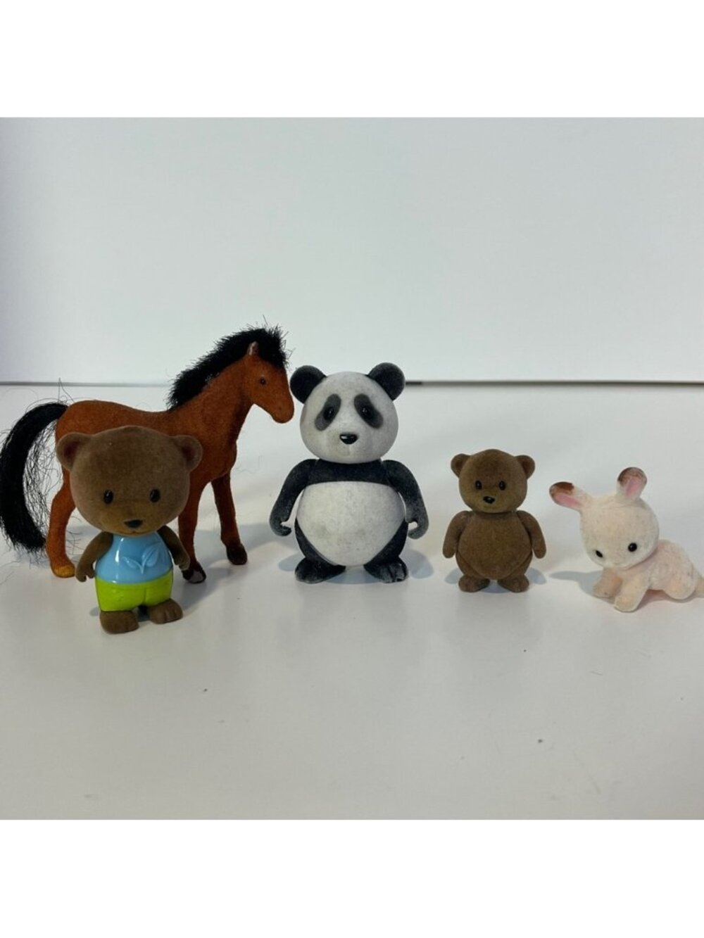 Calico Critter Sylvanian Families Panda Woodzeez Bear Vintage Rabbit Basil Horse